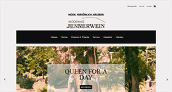 Desktop Screenshot of jennerwein.de
